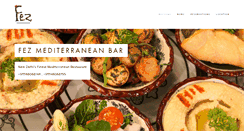 Desktop Screenshot of fezdining.com